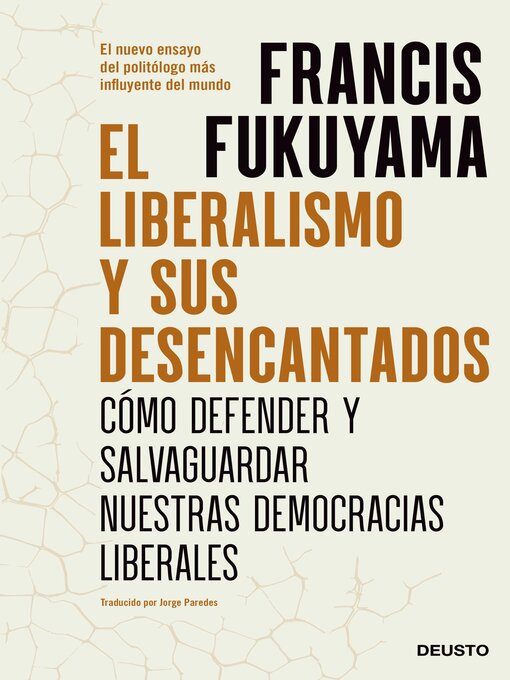 Title details for El liberalismo y sus desencantados by Francis Fukuyama - Available